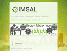 Tablet Screenshot of imsal.be